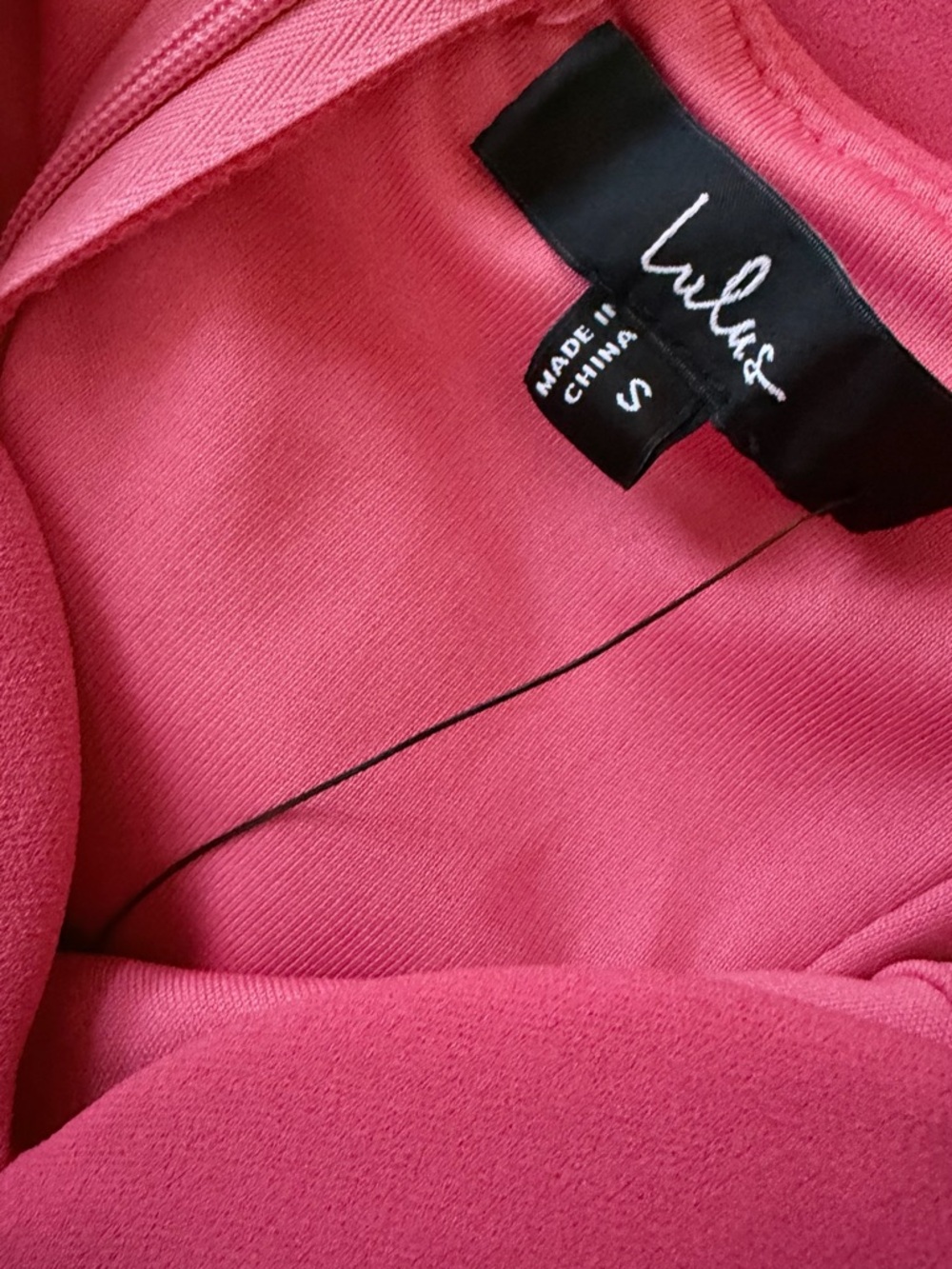 NWT Lulus Coral Pink Spaghetti Strap With Slit Evening Gown Small - Picture 7 of 9